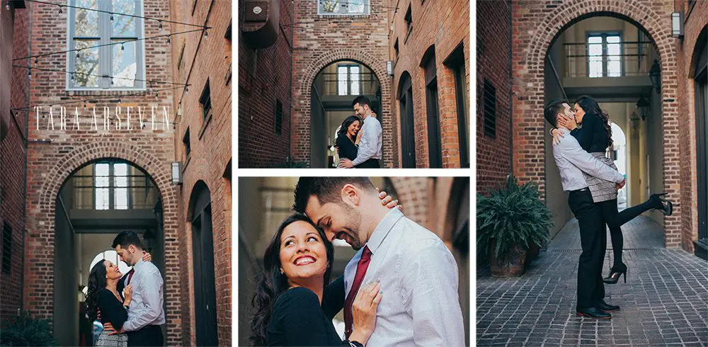 fort worth sundance square engagement