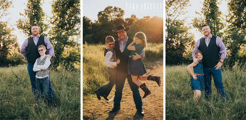 Dallas daddy and me portraits