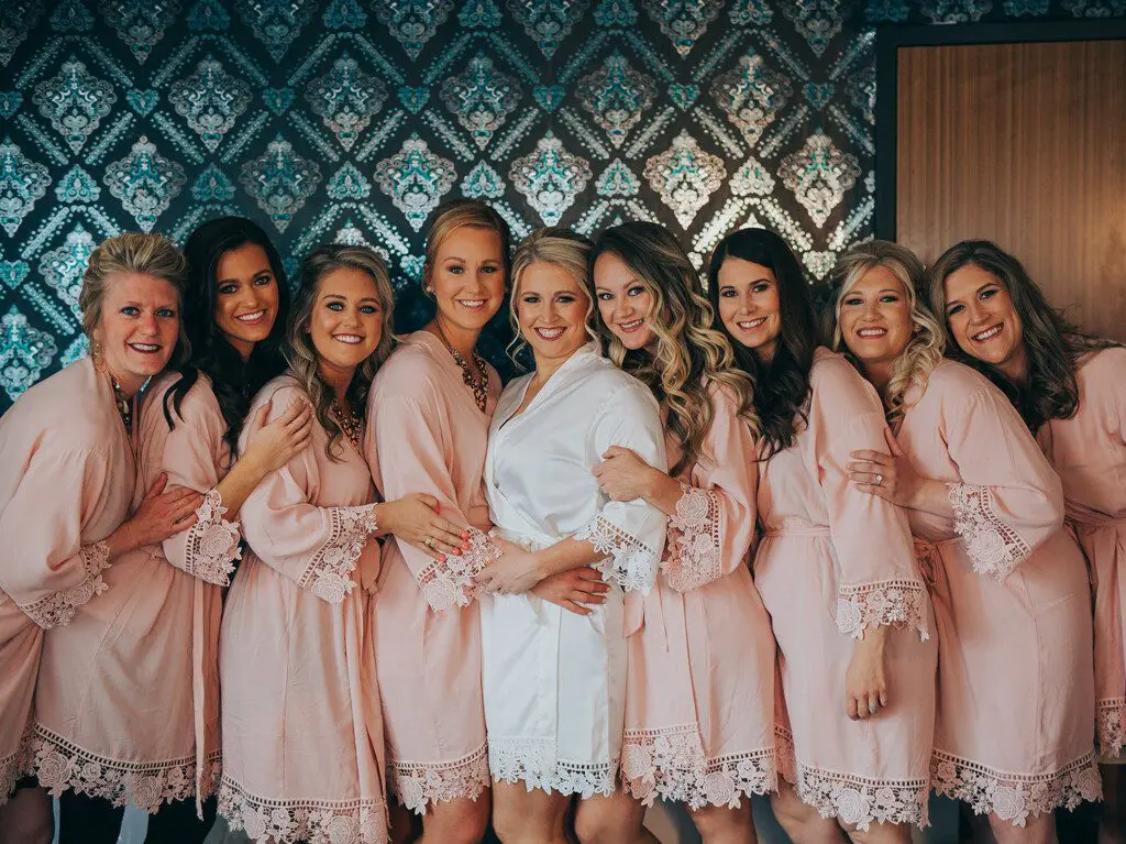 Bride and bridesmaids dallas photographer
