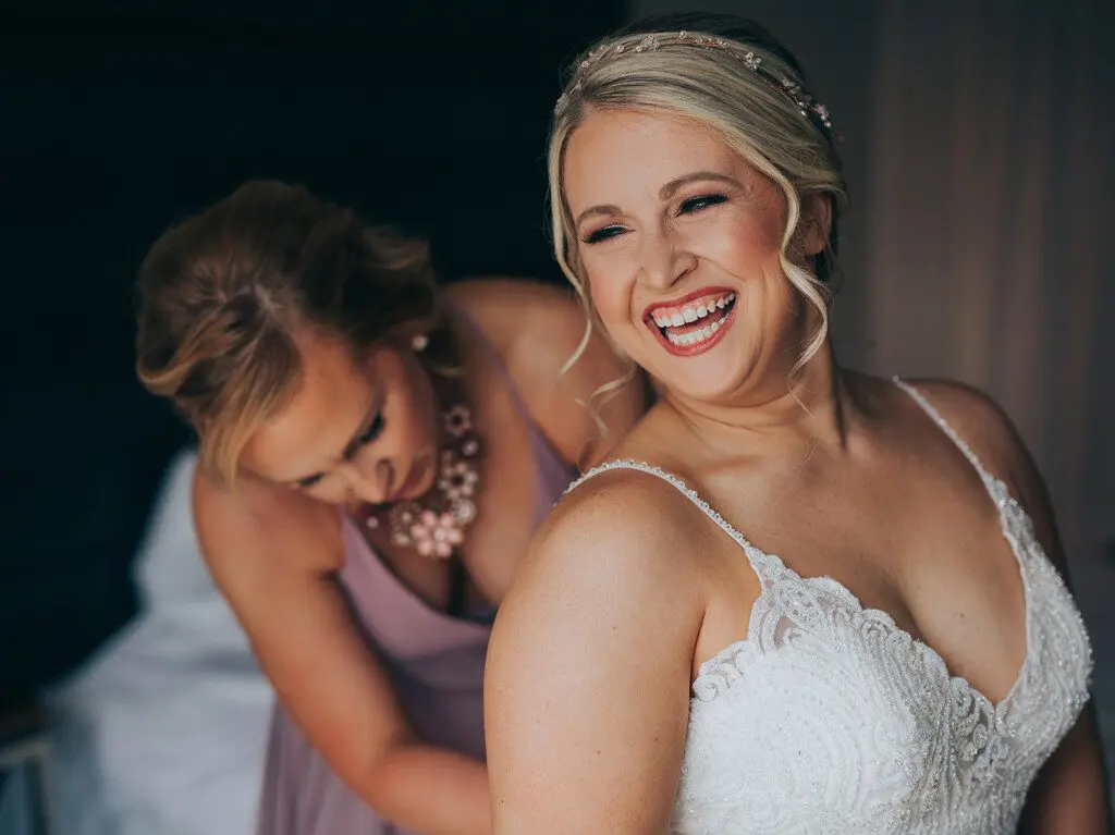 bride getting ready details