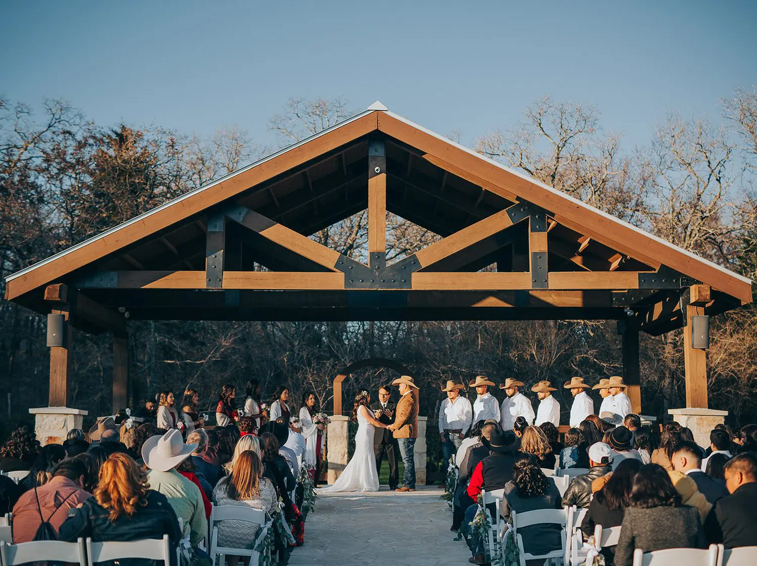 the springs wedding ceremony denton