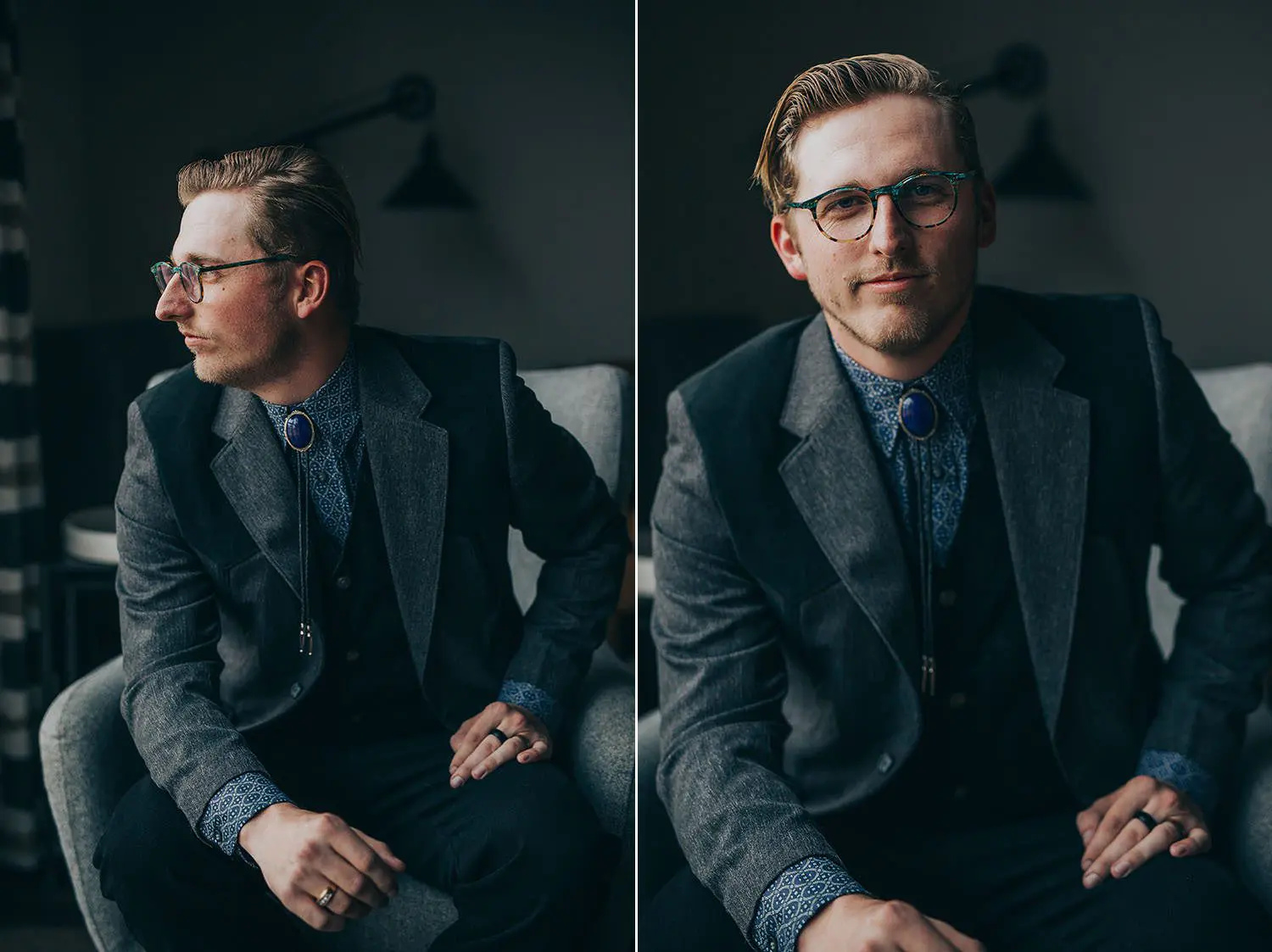 groom portraits