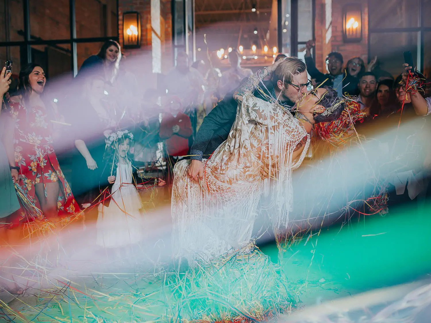 wedding exit monroe pearson denton