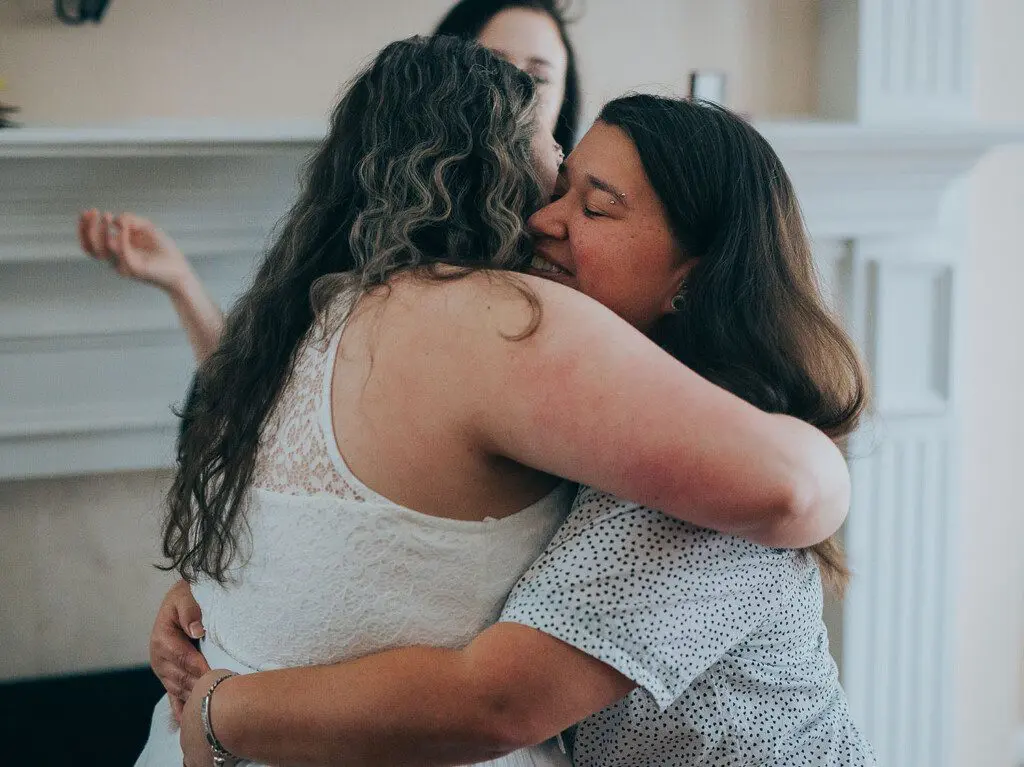 lgbt covid-19 in-home wedding