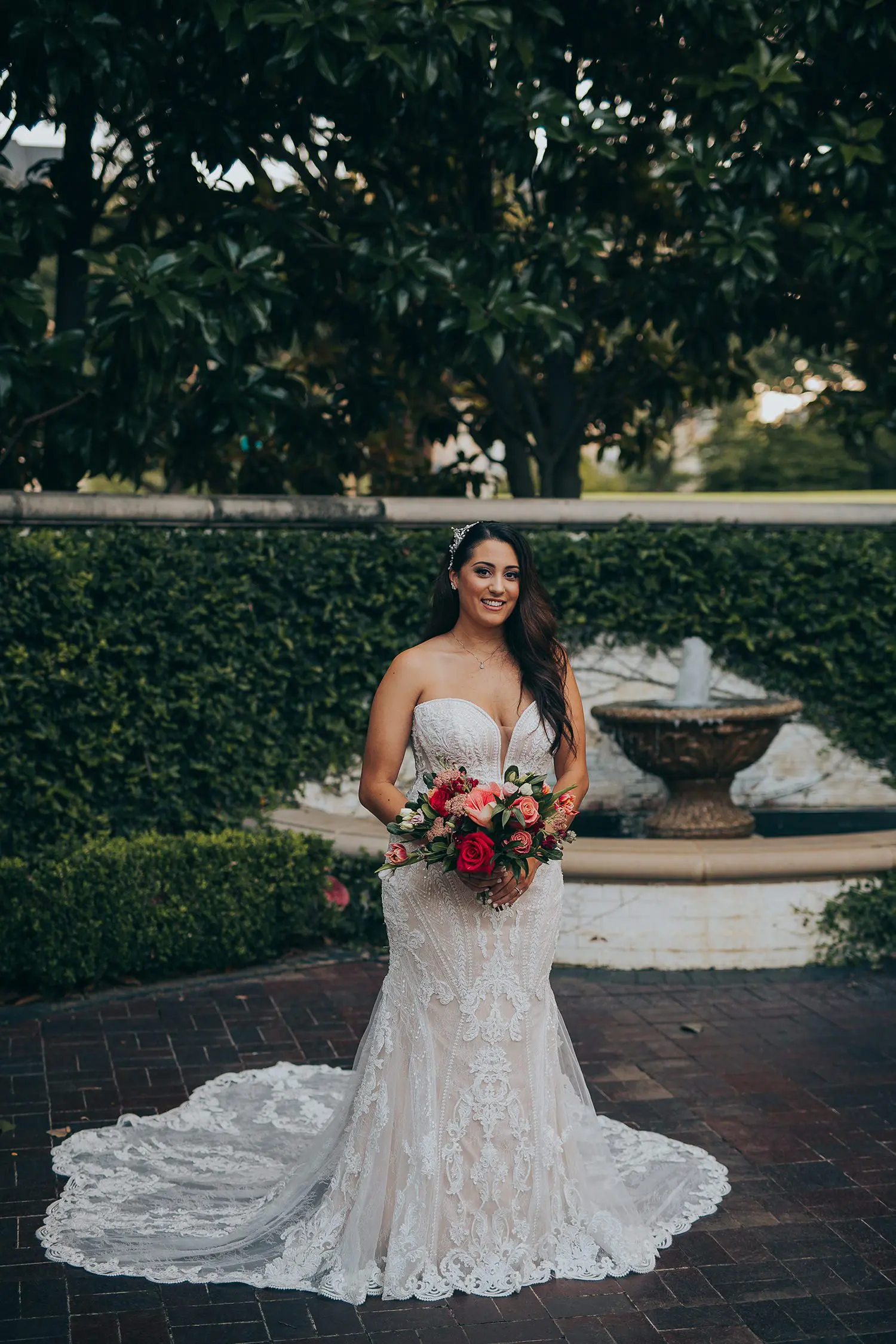 arlington hall bride portraits