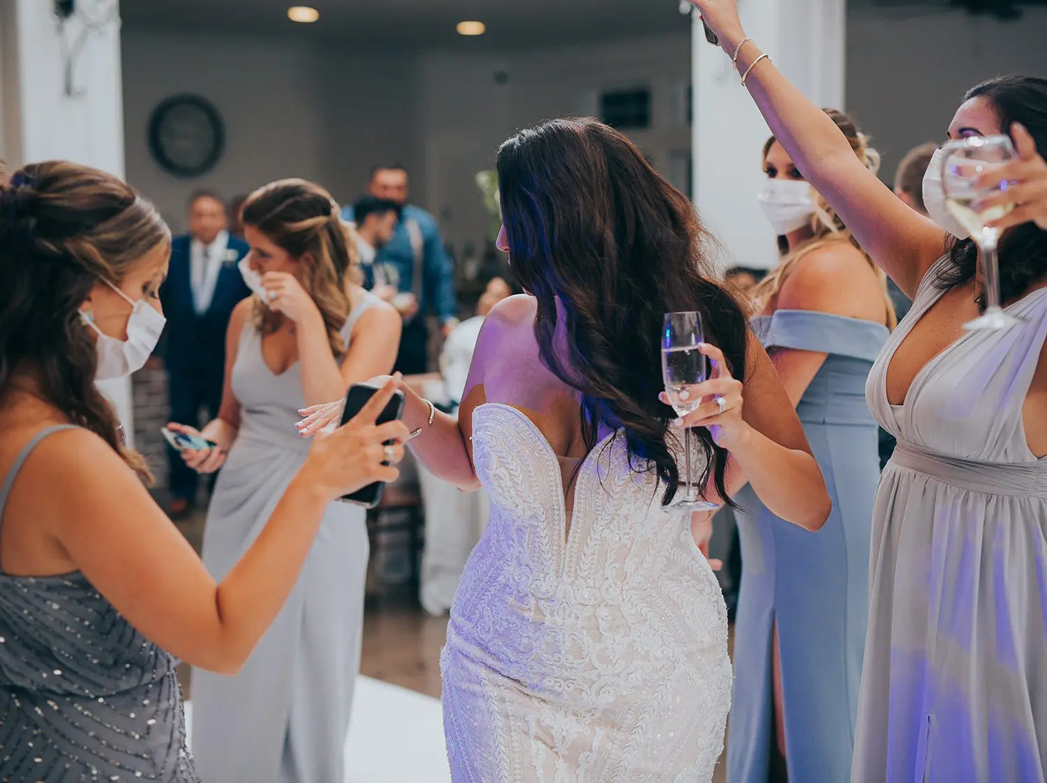 covid-19 wedding reception