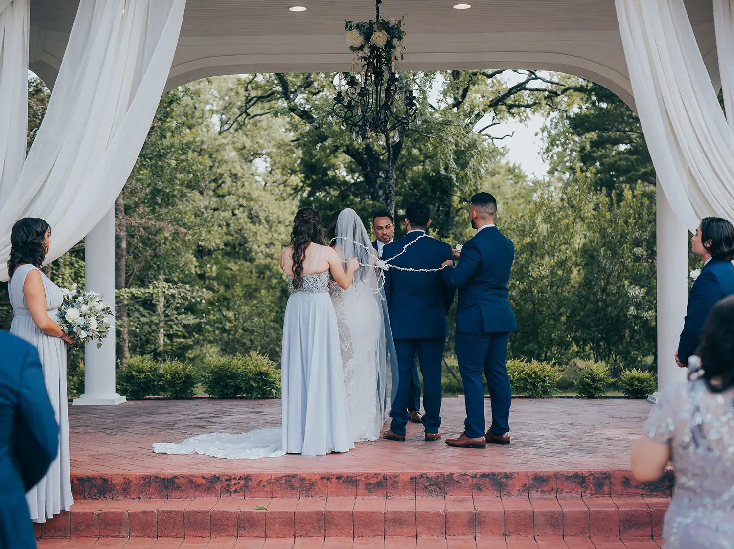 rockwall manor wedding ceremony