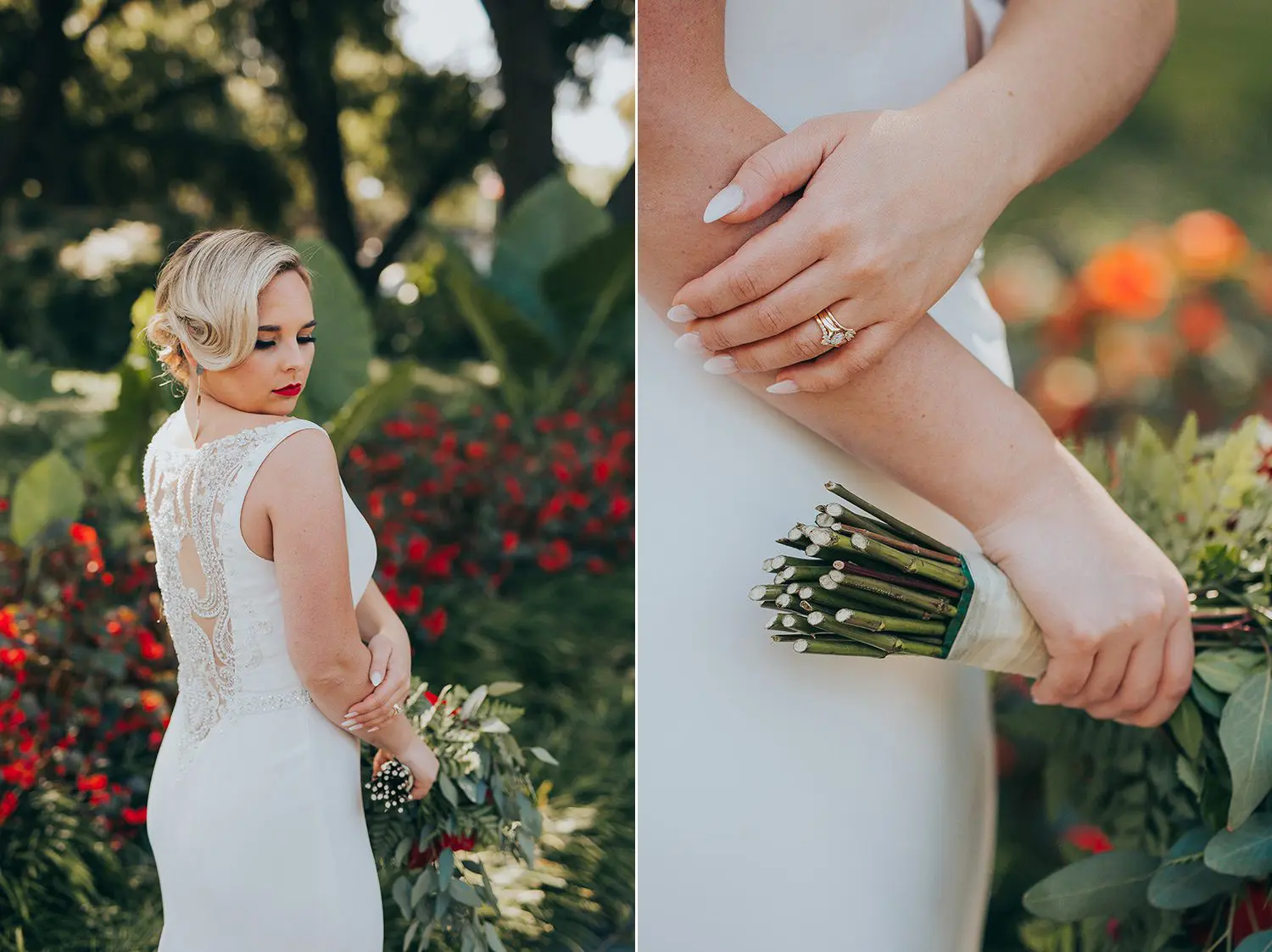 bridal portraits dallas arboretum