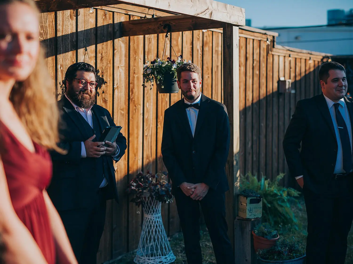 backyard wedding 2020