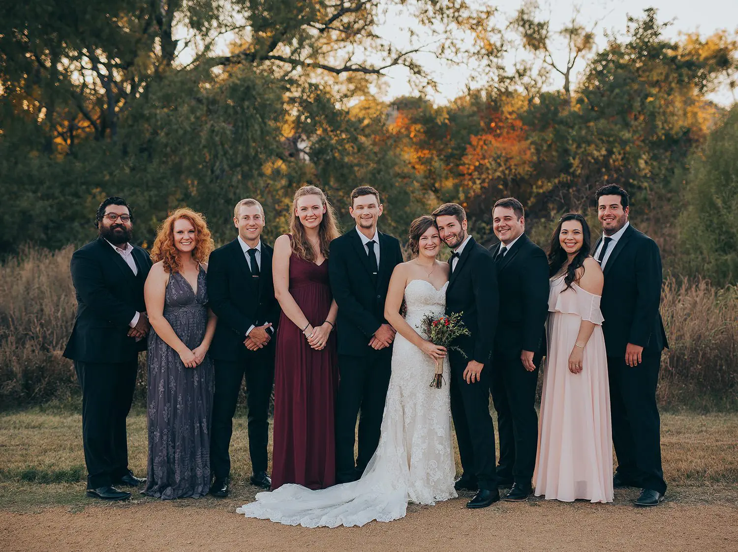wedding party photos