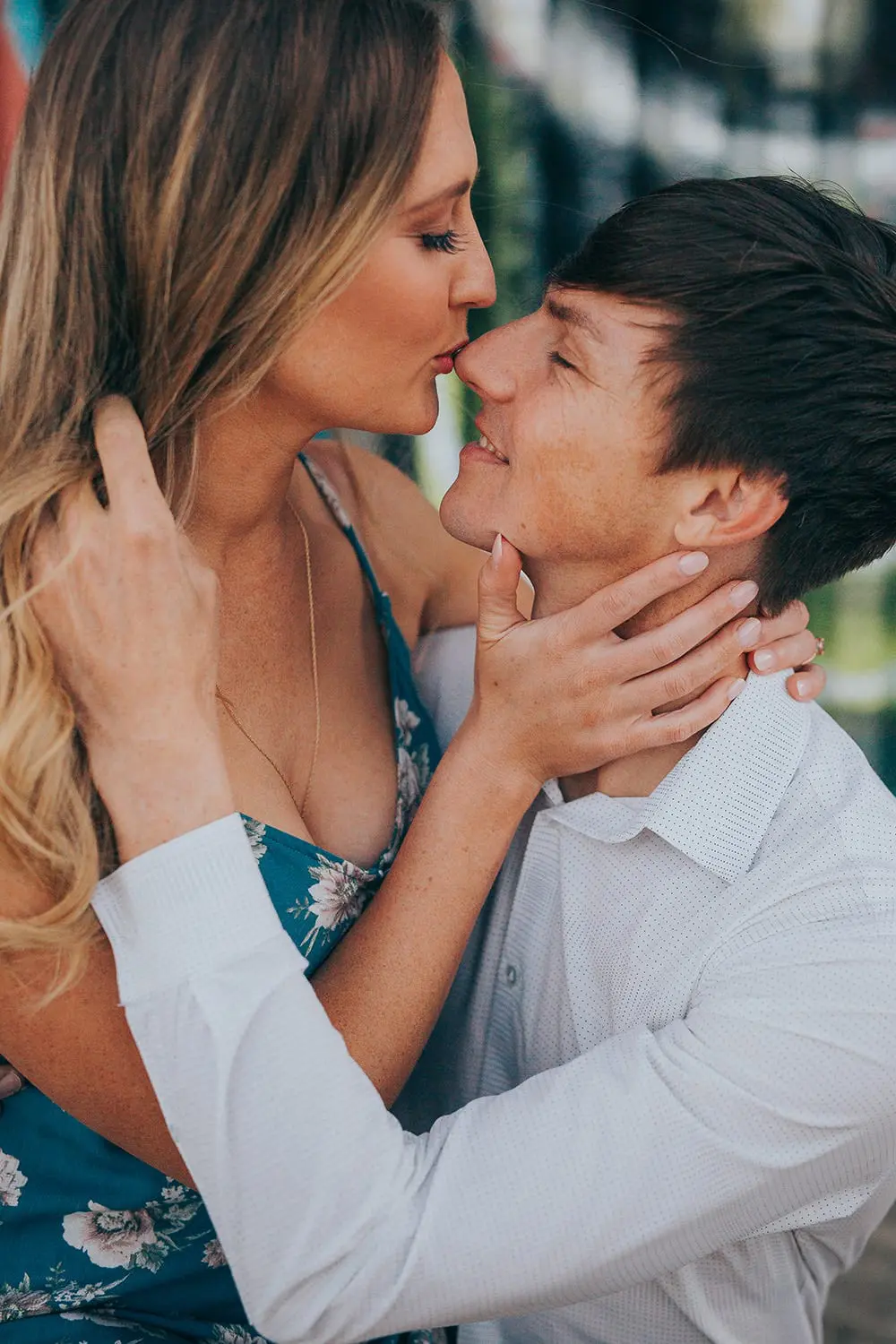 candid engagement photos 1