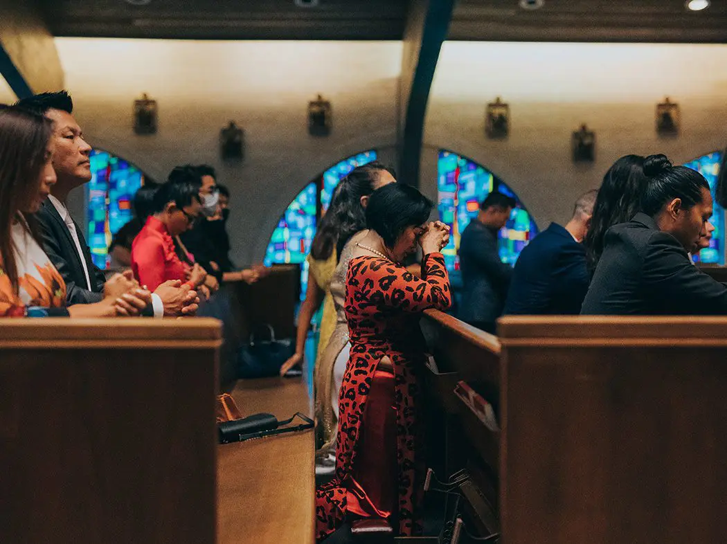 catholic wedding ceremony photography