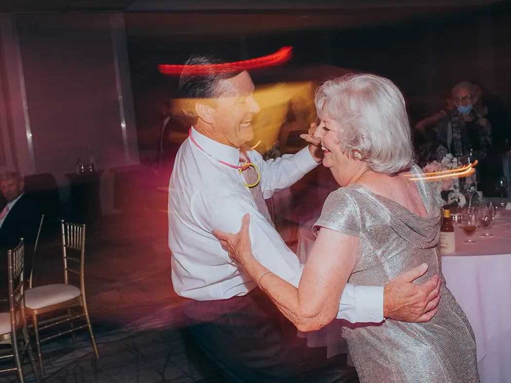 fun wedding reception photography