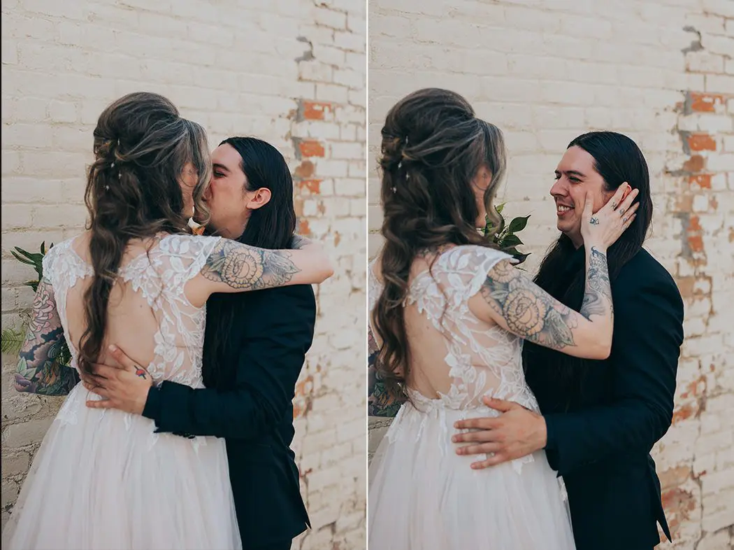 tattooed bride photographer