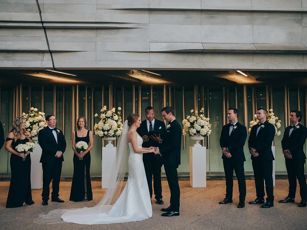 perot museum candid wedding photographers dallas