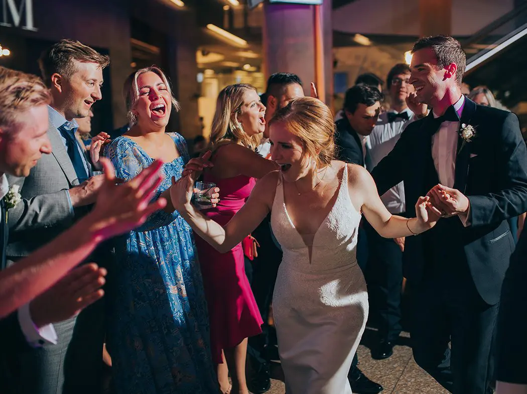 perot museum wedding photography