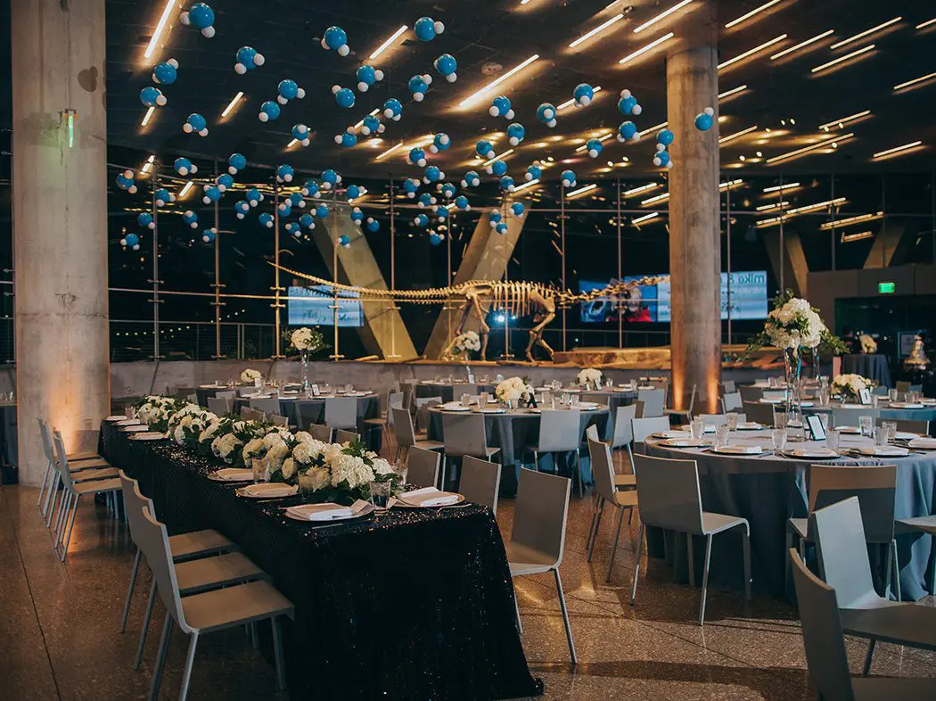 perot museum wedding reception