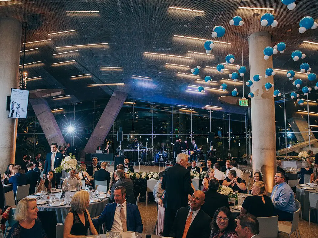 perot museum wedding receptions