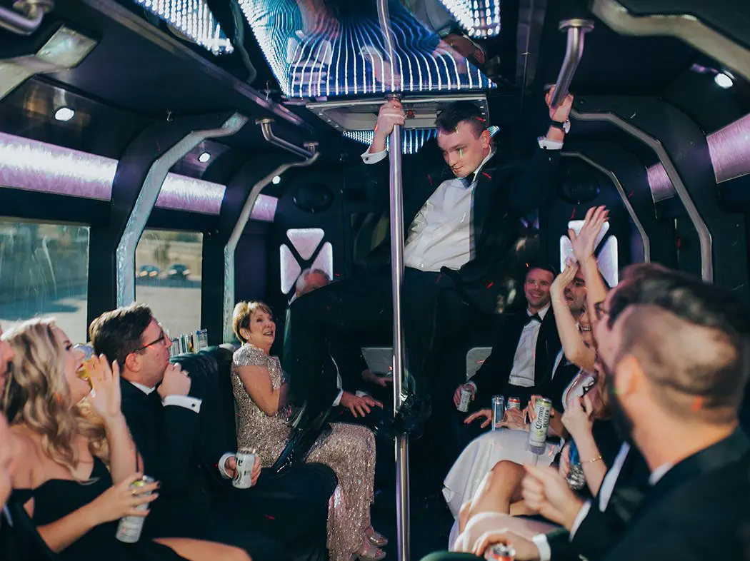 premier wedding busses
