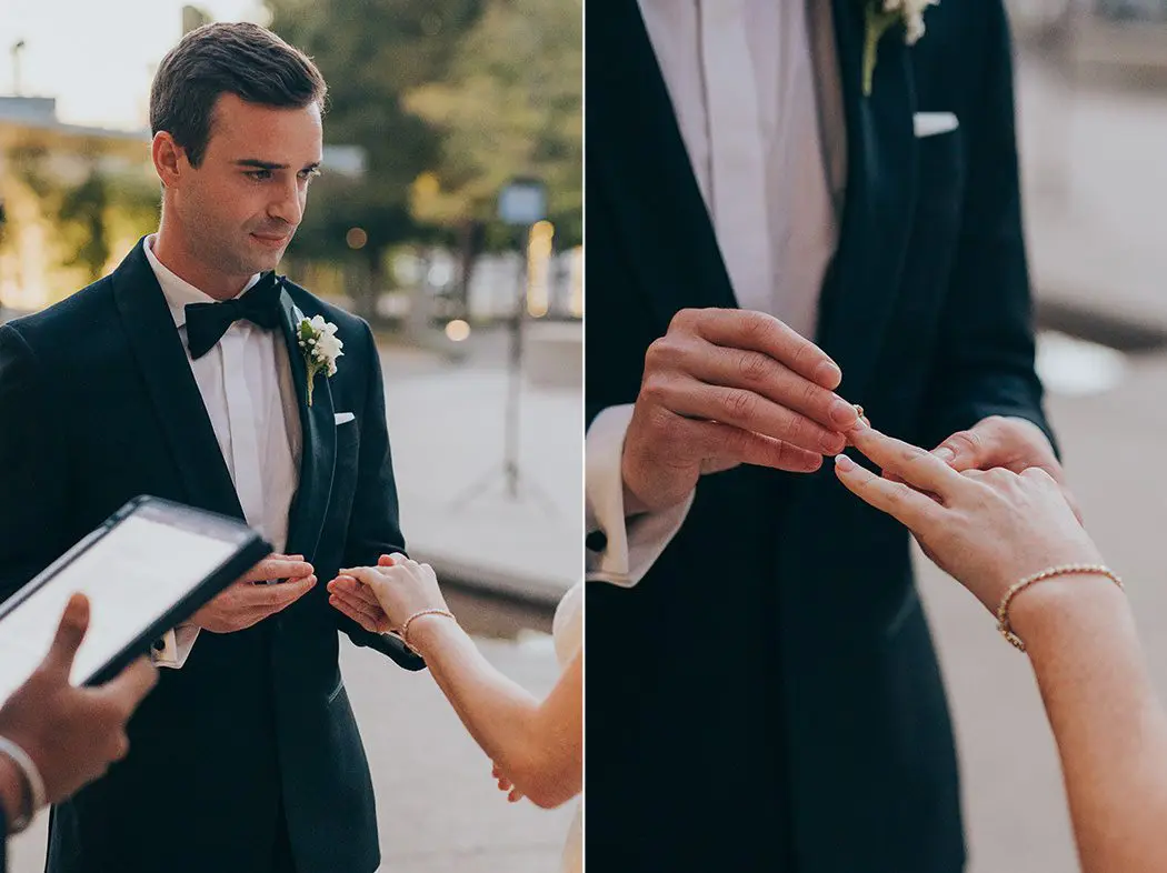 wedding ceremony ring