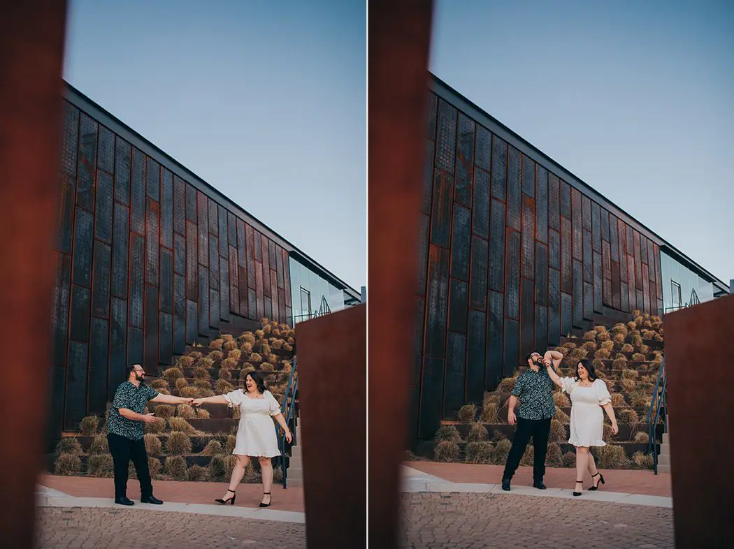 engagement photo session