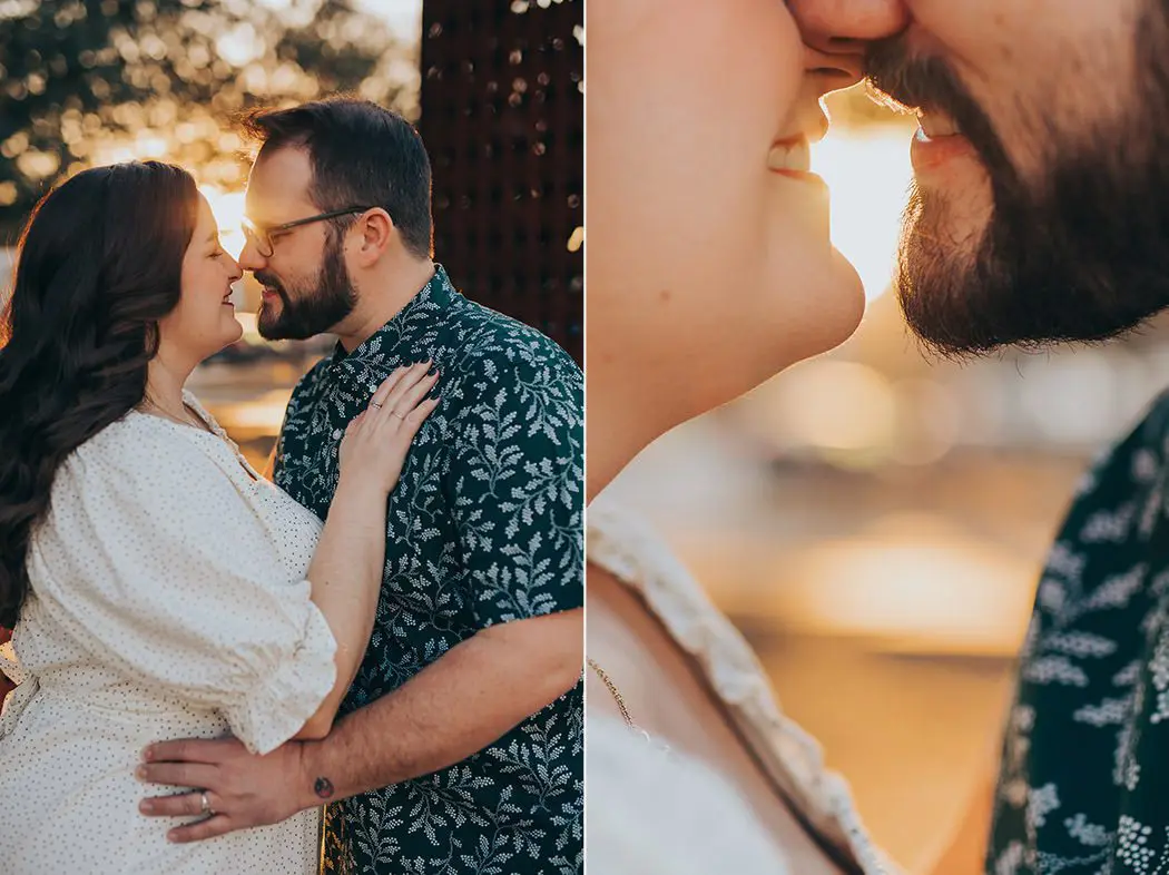 fun candid engagement photos