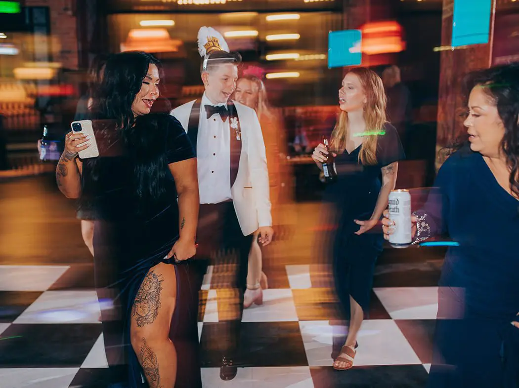 NYE wedding celebration