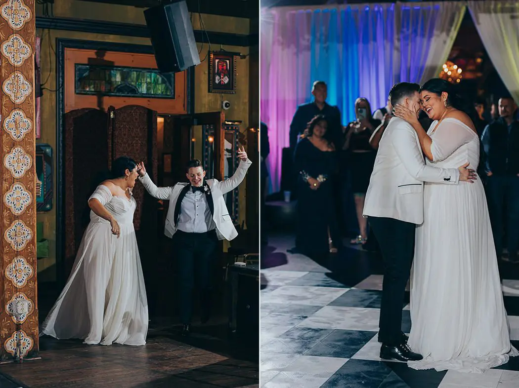 rainbow wedding decor