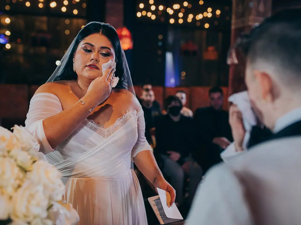 two bride wedding ceremony photos