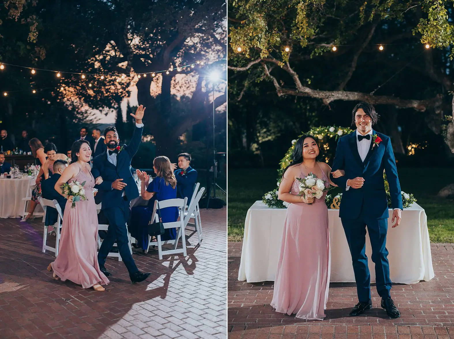 dallas arboretum outdoor wedding reception