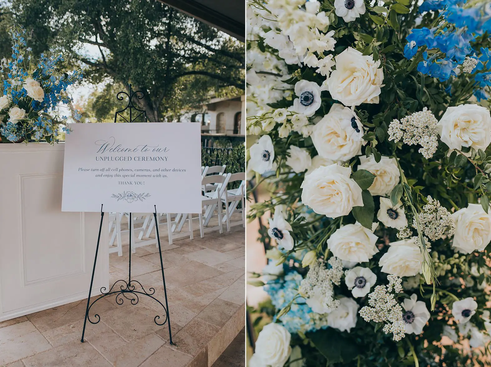 Blue tones wedding inspiration