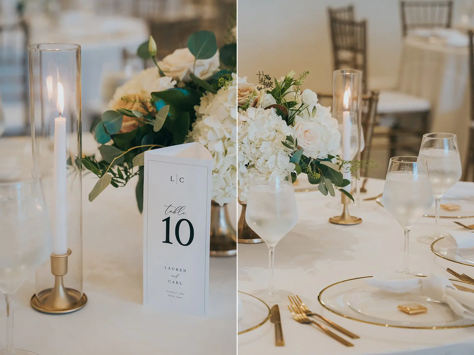 elegant texas discovery garden wedding