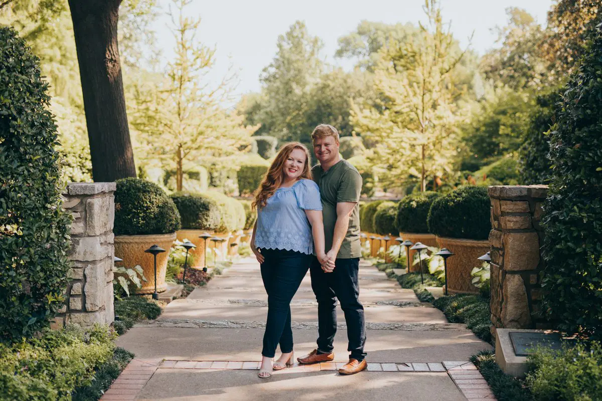 Dallas Arboretum - Shady Passage at the Sunken Garden