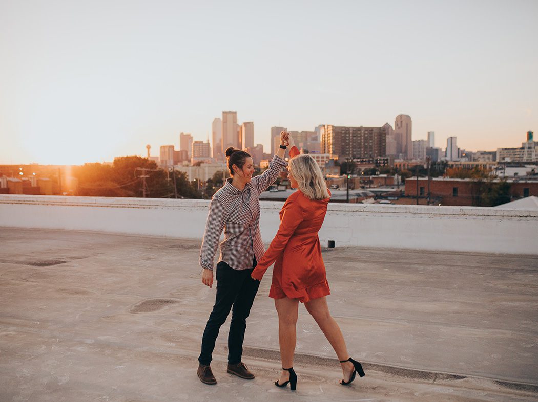 surprise rooftop proposal photographers