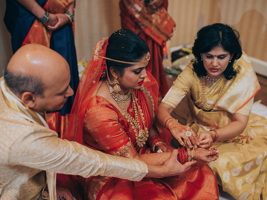 south indian bridal wedding rituals photographers
