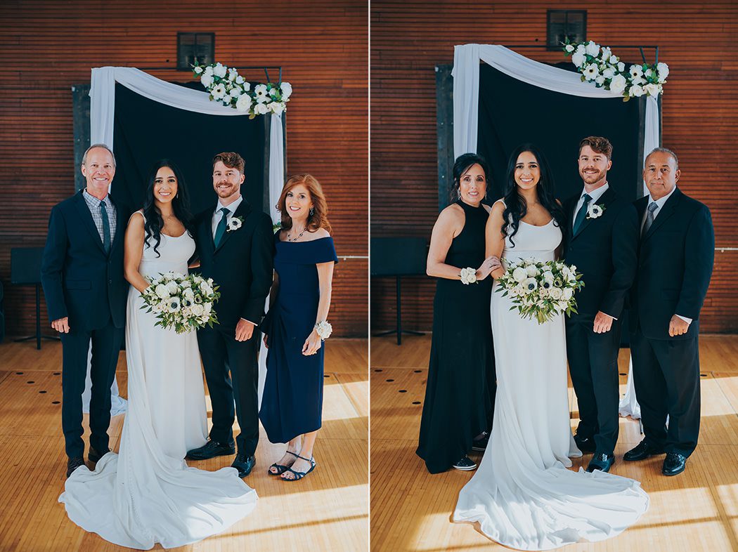 family formals wedding photographer